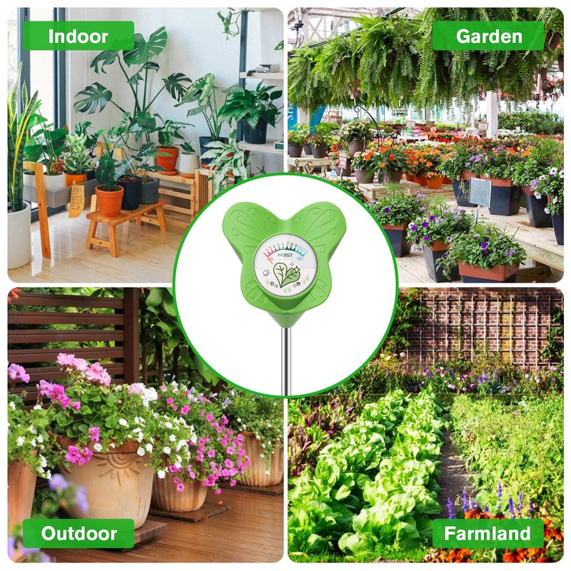 UNIWA Soil Moisture Meter, Plant Water Meter for House Plants