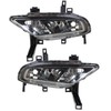 marddpair Left & Right Fog Lights Assembly Replacement for 2016-2019