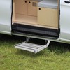 ATOLOMOTOR Folding RV Step with LED Light,330lbs Load Capacity Aluminum