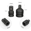 Impact Socket Adaptor Set, Wrench socket adapter set, 6 Pcs
