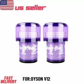 For Dyson 2 PACK Filter Replacement for Dyson V12 Detect Slim Cordless Vacuum and V12 Slim