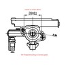 1 PC 0° BBQ Grill Gas Valve With Thrower Valve,
