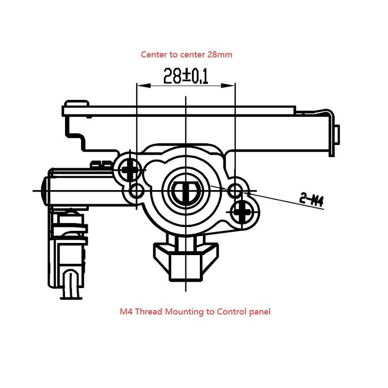 1 PC 0° BBQ Grill Gas Valve With Thrower Valve,