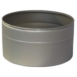 Hanna Aluminium Tin Cans 90 ml with Slip-On Lid Pack of 10