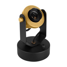 OSRAM 1906 Single Wall Spotlight, Aluminium, Gold