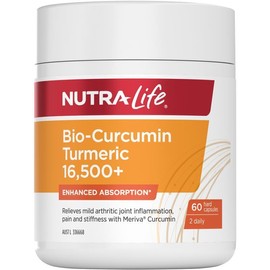 Nutra-Life Bio-Curcumin 16500+ 60 Capsules NEW