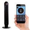 Ozeri 360 Oscillation Tower Fan, with Bluetooth and Micro-Blade Noise