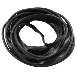 16Ft/5M Car Door Edge Guards, U Shape Edge Trim Car Door Edge Protector, Self Adhesive Rubber Seal Car Door Protection Scratch Strip, Universal Door Guards for Most Cars (Black)