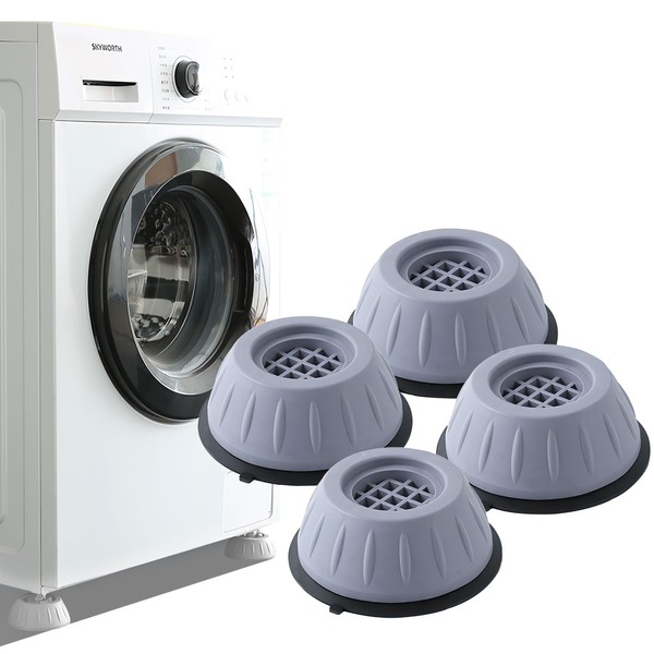 Pack of 4 Washing Machine Feet Pads, Vibration Damper Washing