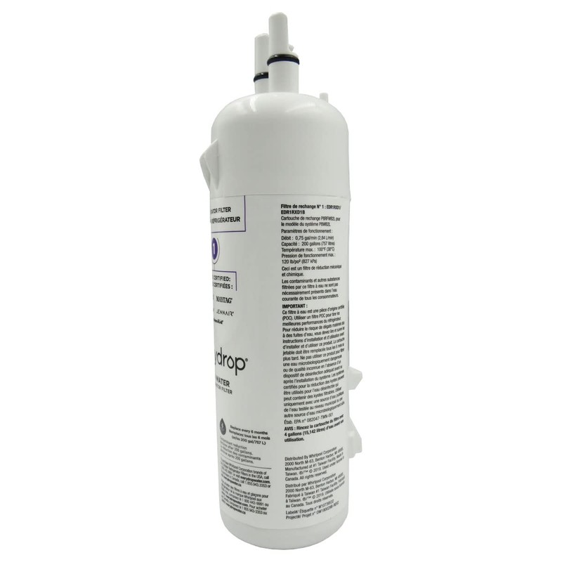 Filtro de Agua para Refrigerador W10295370 Whirlpool Filtro 1 EveryDrop