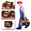 REXBETI 10-Piece Kids Tool Set with Real Hand Tools, Orange