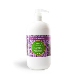 Dolce Mia Ambery Lavender Shea Butter Lotion With Organic Botanicals 32 oz. Refill