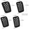 DW-Auto Honeycomb Mesh Front Grill Inserts Kits 7pcs For Jeep