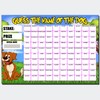 Fundraising Scratch card Game Predict the Dogs Name Fete Fayre