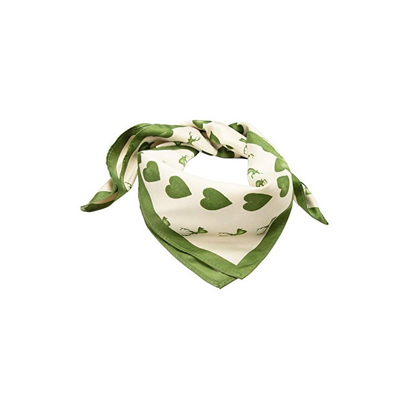 Alpenflüstern ATX043 Costume Neckerchief Deer Spinning Top in Traditional Colours,