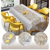 Waterproof Tablecloth, Wipe Clean Tablecloths Square Vinyl PVC Dining Room