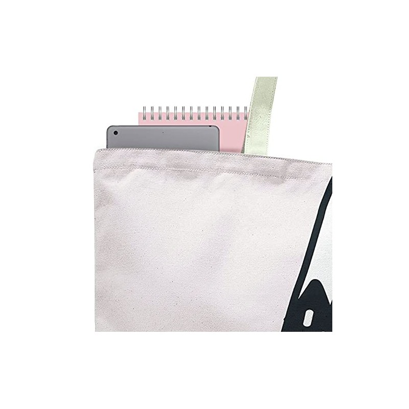 Le Jardin du Lin Printed Shopping Bag, Reusable Bag, Foldable,