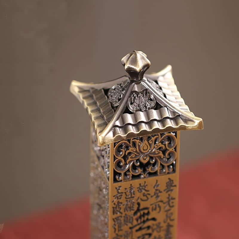 ZENATION Large Incense Burner, Incense Holder for Sticks, Alloy Incense