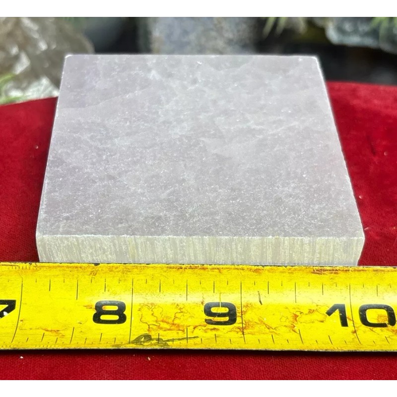 3 Inch Selenite Charging Plate Square Shape