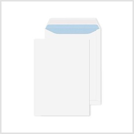 Packwith C5 / A5 envelopes self Seal (229 x 162 mm) Pack of 20 White A5 envelopes Self Seal envelopes for Sending Letters, invoices, mails