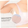 FOMIYES 2sets Underarm Sweat Pads Non-visible Reusable Soft Absorbent Underarm