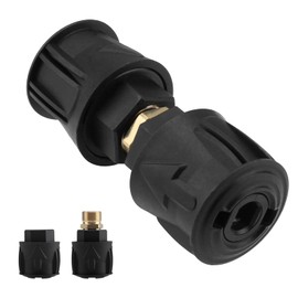 AQUILIVE Kärcher M22 Hose Extension Adapter Quick Connect Ends High Pressure Flush Bulkhead Fitting