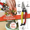 SUIZAN Bypass Pruning Shears 8” - Professional Japanese Hand Pruners