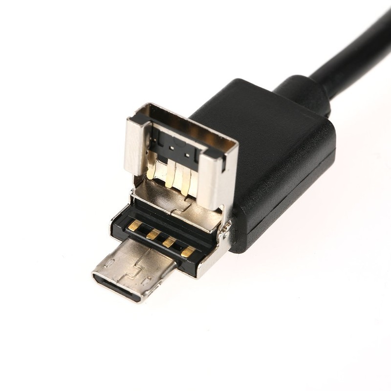 USB Endoscope 3 in 1 Endoscope Waterproof Snake Camera with