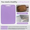 KINGTAIXIN Flexible Silicone Cutting Boards For Kitchen 11.8''x 8.6'',BPA Free