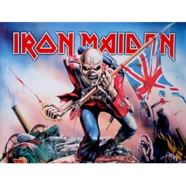 Flagline Iron Maiden - Trooper Textile Poster