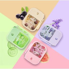 Wish Hand Sanitizer Spary Travel Size Spray 4-Piece 1.2 FL OZ (35ML) Each, Black Plum vanilla, Violet orchid sandalwood, Sweet Guava Fresh Coconut, Cucumber Melon, Hydrating and Moisturizing,(4 pack)