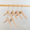 KOOBAY Clothes Hanger 72Pcs Connector Hooks Gold Metal Outfit Hangers