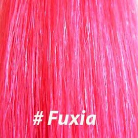 25 Strands Straight Pre Bonded U Nail Tip Fusion Remy Human Hair Extensions 22" Inches Color # Fuchsia Pink (Fuxia)