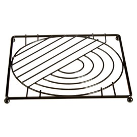 Premier Housewares Trivet, Iron, Black