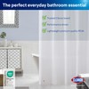 CLOROX Shower Curtain Liner, Premium Lightweight Durable Waterproof 4g PEVA