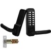 Casmer Upgrade Mechanical Door Lock with Adjustable Deadlatch 2-3/8'' and