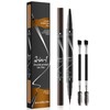 Eyebrow Pencil - Waterproof Microblading Eyebrow Pen 2-in-1 Dual-Ended 3D