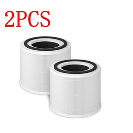 Fil-fresh 2-Pack 3-in-1 True HEPA 14 Replacement Filter for PuroAir 240 Air Purifier White