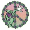 Grateful Dead Dancing Bear Peace - Window Sticker / Decal