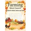 Farming Word Search: 50+ Puzzles about Agriculture, Animals, and Rural
