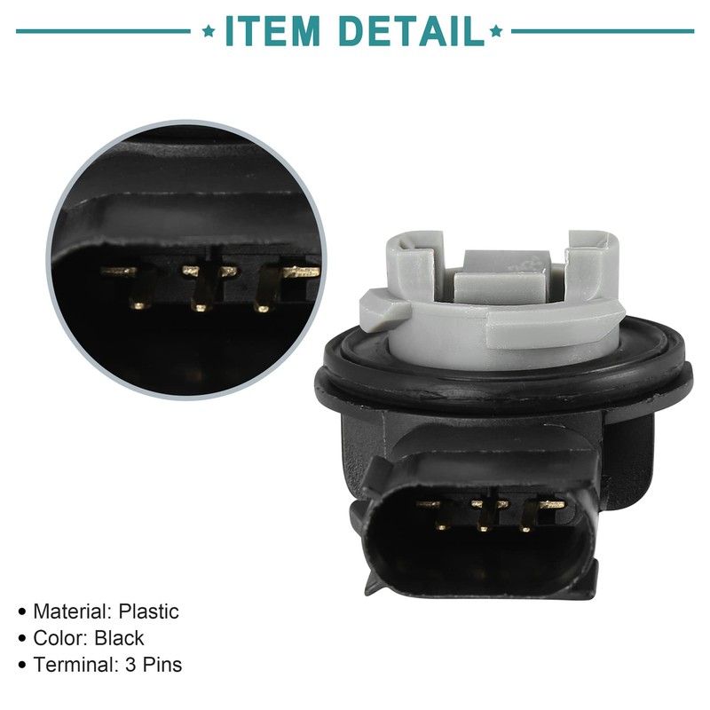 ACROPIX Tail Lamp Plug Connectors Holder Turn Signal Tail Light