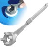 WINTOWIN Aluminum Drum Wrench, Drum Plug Bung Wrench for Opening