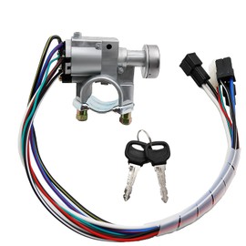 EATAKWARD Ignition Starter Switch, Ignition Switch Lock Cylinder with Wire & Keys, Replacement for 1986-1993 Mazda Pickup Ignition B2000 B2200 B2600 OE：UB3976290 US681 UB39-76-290