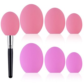 THJOPOKEEL 6 piezas Estuche Para Brochas De Maquillaje Funda Protectora Para Brochas De Maquillaje Funda Protectora Para Brochas De Maquillaje Bolsa Organizadora De Maquillaje Fundas.(Rosa, púrpura)