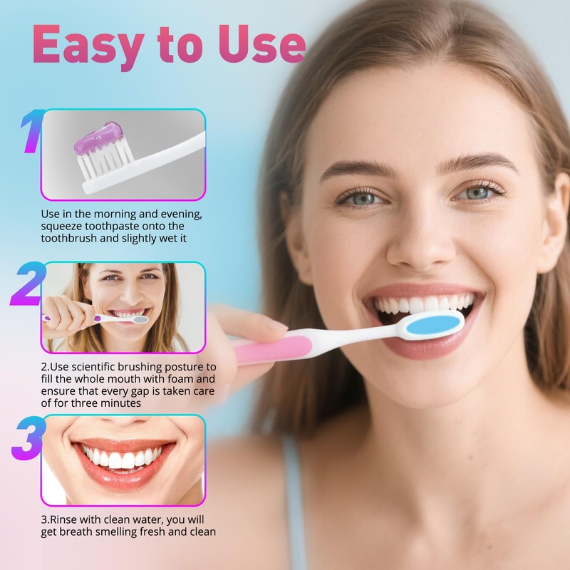 2Pcs Niacinamide Whitening Toothpaste, Bright White Toothpaste for Fresh Breath,