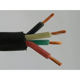 Unbranded 30 ft 8/4 SOOW SOO SO Black Rubber Cord Outdoor Flexible Extension Wire/Cable