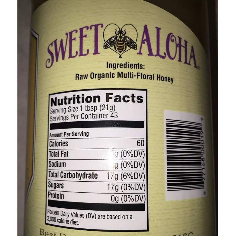 Sweet Aloha: Delightful Flavors of Organic Multi Floral Honey from