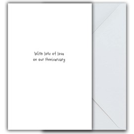 Grumpy Greetings Cards On Our Anniversary Card, Nice Words Anniversary Card For Us, Our Anniversary Card, Our Anniversary, Greetings Card, Anniversary Card, Anniversary Cards