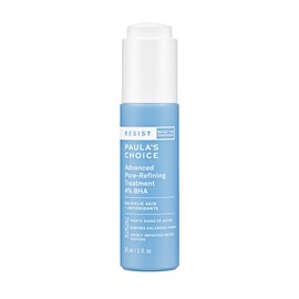 Paula's Choice RESIST Advanced Pore Refining Treatment 4% BHA Serum, Face Exfoliator with Salicylic Acid, Green Tea, Anti-Aging Exfoliant for Oily, Normal, Combination Skin, Fragrance-Free, 1 Fl Oz.