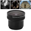 52mm 0.25x Fisheye Lens with Removable Macro Lens, for All